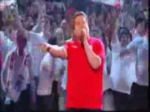 Official England World Cup Song Dizzee Rascal and James Corden on Britains Got talent 2010