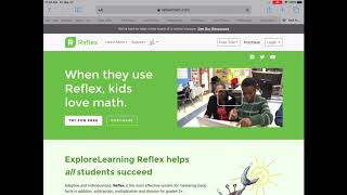 How To Get On Reflex Math