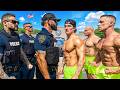 Police Officers vs. Fitness Influencers - (Who's Stronger?)
