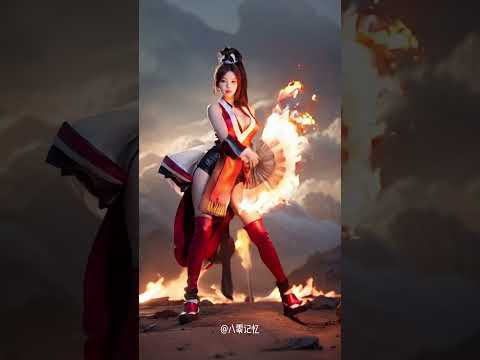 King of Fighters Classic Revival, Akira Kanzuki AI Dance Show! #KOF #AkiraKoisukiKasane #AIart