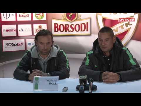 DVTK - FTC | Thomas Doll értékelése | 2015. október 24. | DVTK TV
