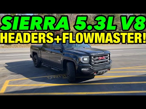 2017 GMC Sierra All Terrain 5.3L w/ HEADERS & FLOWMASTER FLOW FX!