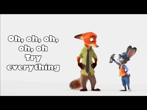 Shakira - Try Everything Lyrics | Ending Soundtrack from Zootopia | Disney Animation Movie Song