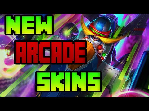 HOLY New Arcade Skins Ahri, Corki, and Ezreal | League of Legends |