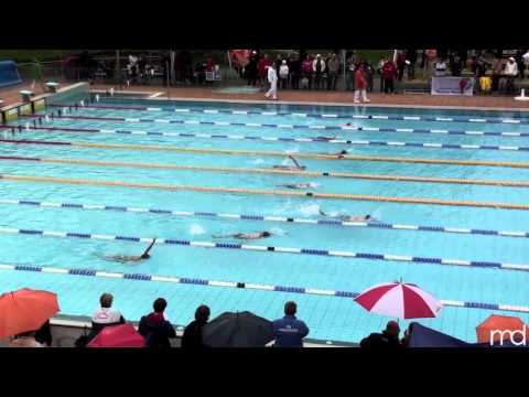 100m hrbtno, mdečki, 11 skupina