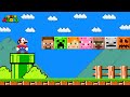 Super Mario Bros But There Are More Custom Minecraft Characters