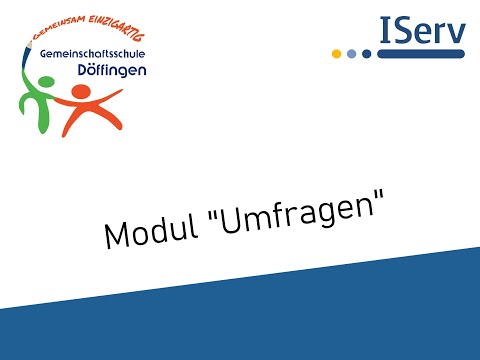 IServ - Das Modul „Umfragen“