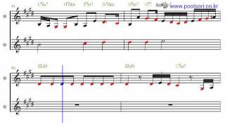 Sleigh Ride - Eb Alto Sax Sheet Music [ kenny g ]