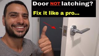 How to fix a door that won