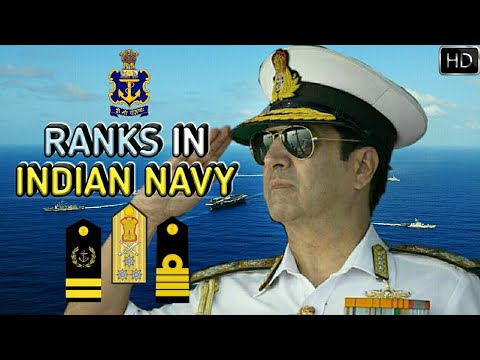 Ranks In Indian Navy | Indian Navy Ranks, Insignia And Hierarchy Explained (Hindi) Video