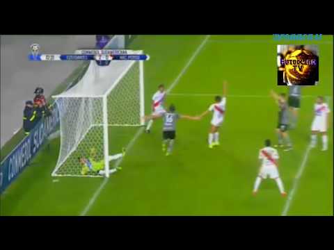 Gol de Mariano Pavone doblete - Estudiantes LP 2 x 0 Nacional Potosi - Copa Sudamericana