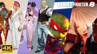 Street Fighter 6 - Outfit 3 / Teenage Mutant Ninja Turtles / A.K.I in EVO2023 [4K]