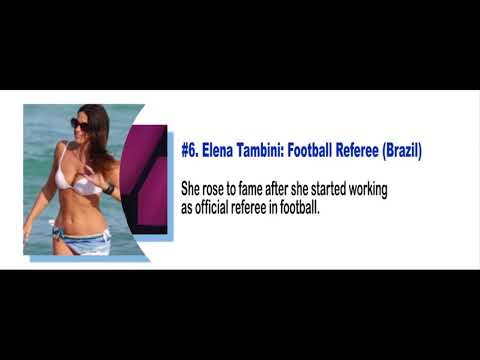 Hottest Female Referees In The World Hottest Female Referees In The World
