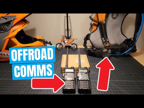 Offroad Comms - Dirt bike communication radio setup