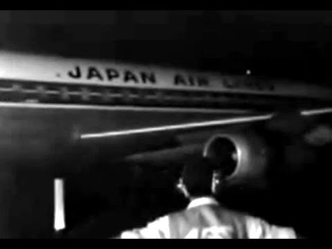 Japan Air Lines Douglas DC-8-55 - "Arrival Tokyo" - 1966