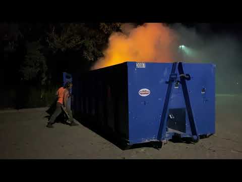 Thor Harris and Lyman Hardy playing a DUMPSTER FIRE