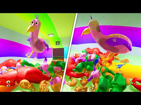 Garten of Banban 2 - Opila Bird Runs Over All Dead Monsters