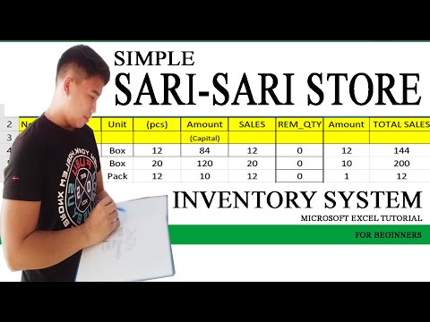 SARI-SARI STORE INVENTORY SYSTEM USING MICROSOFT EXCEL