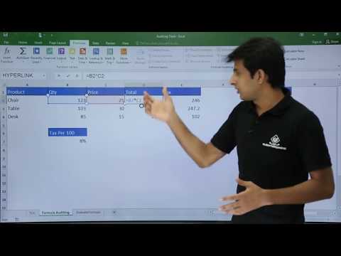 Ms Excel Auditing Tools Video Lecture How To Become An Expert Of Ms Excel