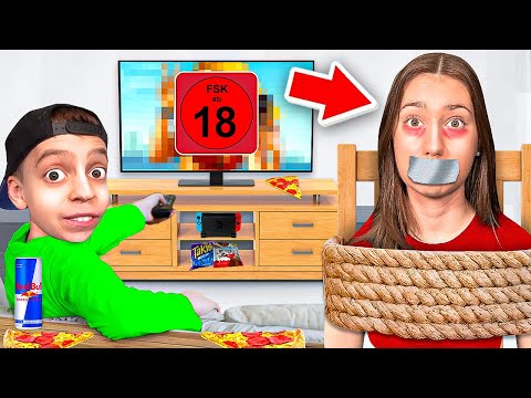 KLEINER JUNGE überlebt 24H die schlimmste MUTTER der WELT! 😳