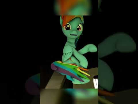 pony animation ⚠️😨  The end⚠️  #animation #poni #kudaponi