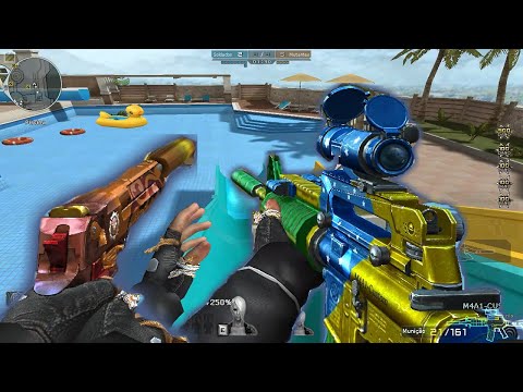 Crossfire AL 2.0 : M4A1 Custom Brazil - Hero Mode X - Zombie V4