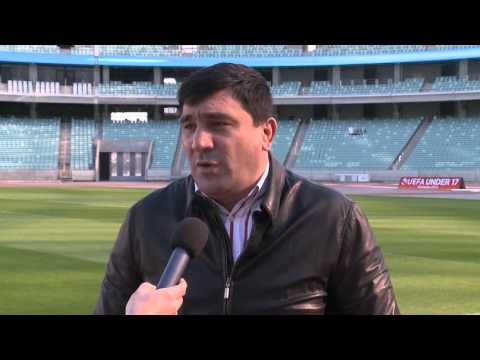 Olympic Champions visit Baku Olympic Stadium