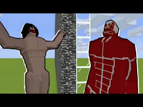 I Cheated in a ATTACK ON TITAN MOB Battle Competition!