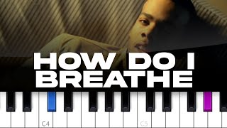 Mario - How Do I Breathe  (piano tutorial)