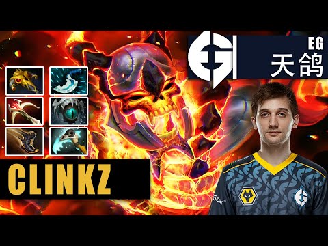 Clinkz Safelane | EG.Arteezy | RTZ CLINKZ UNEXPECTED HARD GAME COMEBACK | 7.31c Gameplay Highlights