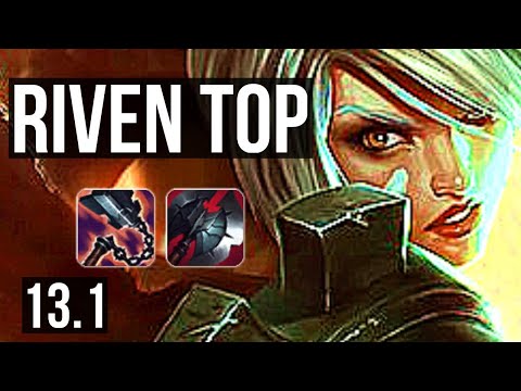 RIVEN vs GRAGAS (TOP) | 5/0/5, 2.4M mastery, 1000+ games | EUW Master | 13.1