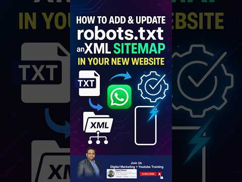 Add robots.txt & XML Sitemap to Your Website! ⚡ - Websiteకి robots.txt & Sitemap Add చేయండి! ✅📄