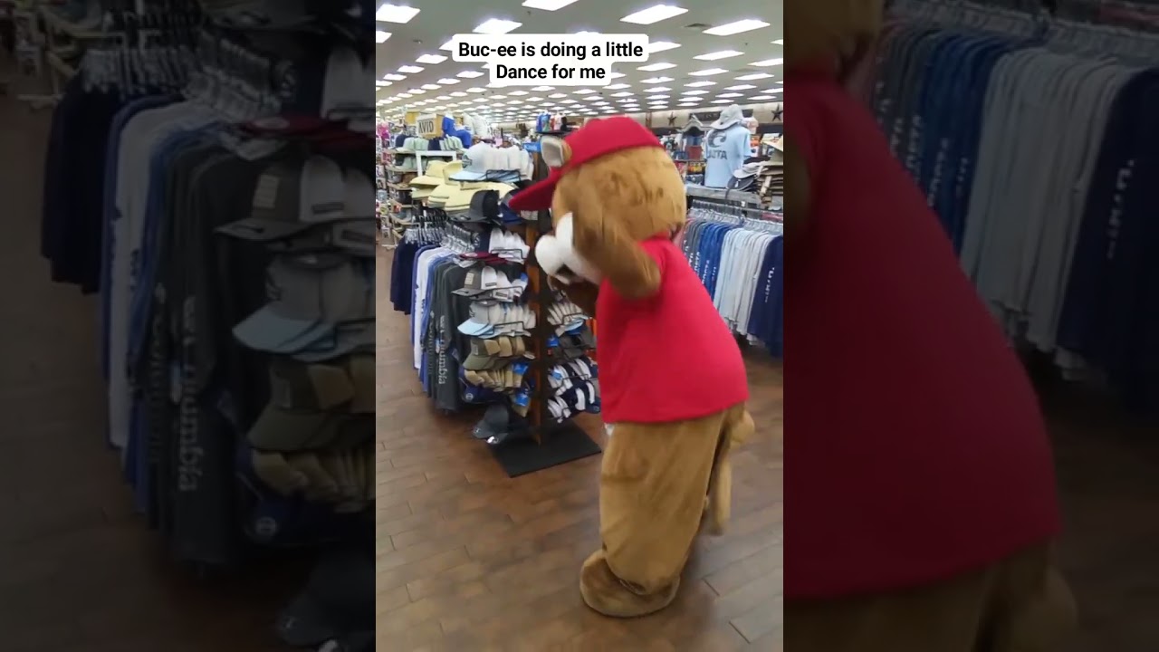 Buc-ees dancing for me