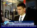 Презентация нового трамвая в Киеве (телеканал НТН) 