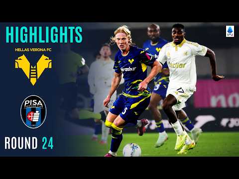 VERONA-PISA | HIGHLIGHTS | Spoils Shared In Verona | Serie A 2025/26