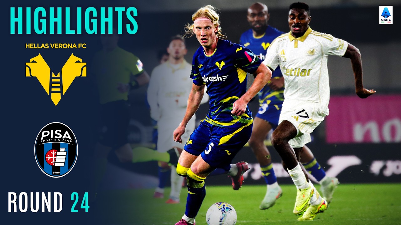 Hellas Verona vs Pisa Highlights