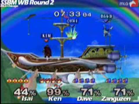 Ken (Marth) & Isai (Sheik) vs Zanguzen (Falco) & DA Dave (Falco) - (1 of 3)