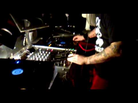 DJ Terror at the Industrial Strength Records tour, Newcastle UK