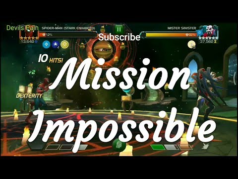 How to easily beat uncollected Mr. Sinister in MCOC by Devils Pain