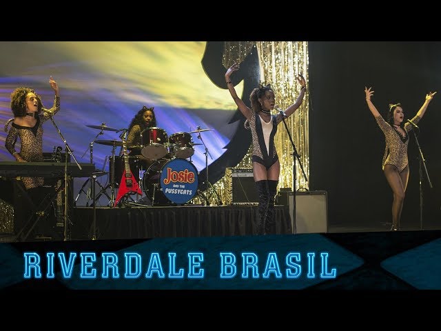 Vídeo relacionado con Riverdale Josie and The Pussycats Emblema Metálico Cartera Clutch Bolsillo para Monedas & Tarjetero, Negro