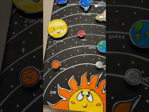 Solar system #project #art #viral #artartist #drawing #solarsystem #star