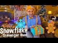Blippi's Holiday Movie - Christmas Scavenger Hunt for Kids