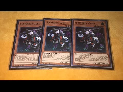 My Top 4 Pure Subterror Guru Deck Profile!!!