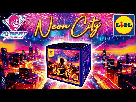 Albert Feuerwerk - Neon City | Neuheit 2025 | Lidl 