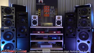 Augspurger Loudspeakers, Duo, Treo, MX65, SXE 3D amplifier, Synergistic Research, Wolf Audio, Great
