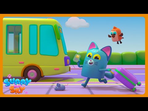 Kitty's Travel Adventure | Cartoon Collection | Sunny and Sky | Cartoons for Kids