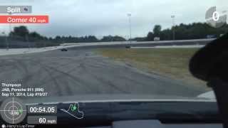 preview picture of video '1999 Porsche 911 (996) Trackday at Thompson Speedway, CT 9/11/14'
