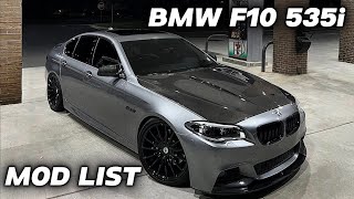 THE BEST MODS FOR YOUR BMW F10 535i…THE PERFECT N55 BUILD