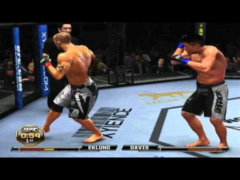 UFC Per Eklund vs Marcus Davis Narrated by Spider and Jay (UFC Undisputed Gameplay/Dual Commentary)