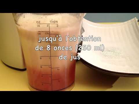 Recette Boisson énergisante spiruline-citron